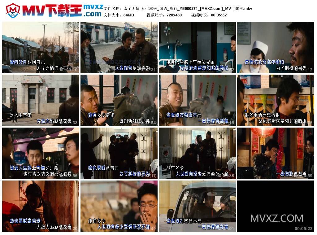 太子无情-人生本来_国语_流行_YE500271